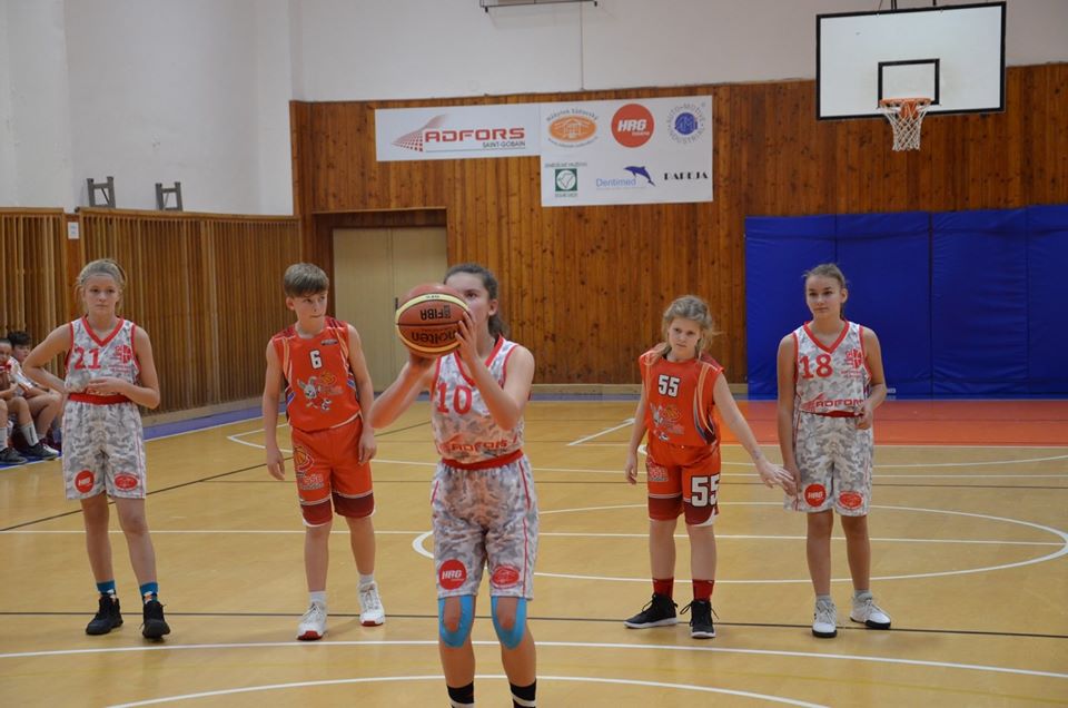 Žákyně U14, Litomyšl - SŠB Pardubice
